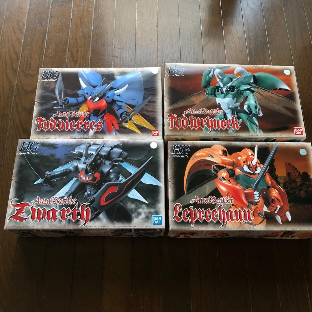 オーラバトラー・ダンバイン 1/72 Amazon.co.jp: 聖戦士ダンバイン HGAB 1/72 オーラバトラー4種